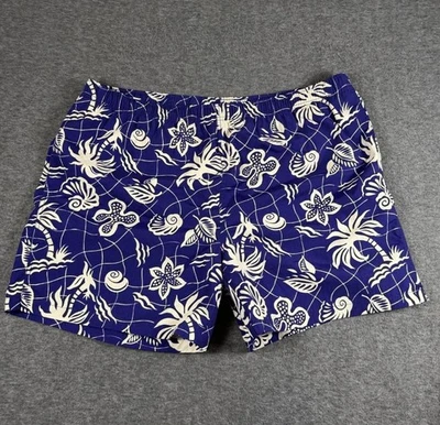 Bañador Polo Sport Ralph Lauren Para Hombre 2XL Azul Blanco Hawaiano Floral Aloha Foto 1 de 4