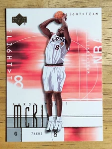 2001-02 Upper Deck Flight Team #80 Aaron McKie - Picture 1 of 2