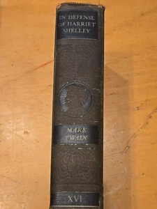 In Defense Of Harriet Shelley Book Mark Twain 1897, 1898, 1899 Print USA Antique - Picture 1 of 10