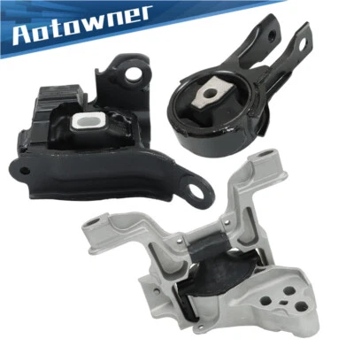 Engine Mount & Automatic Trans Mount 3PCS Set For Mazda CX-3 2016-2021 L4-2.0L — 第 1/4 张图片