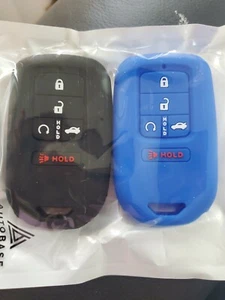 Silicone Key Cover for Honda CR-V Accord Civic Pilot Passport 5-Button Keys - Picture 1 of 2