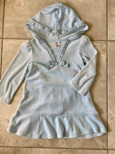 Nuevo con etiquetas Vestido con Capucha de Terciopelo Mejor Amigo para Niñas Gymboree 2T Niño NUEVO - Imagen 1 de 4