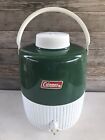 Vintage Coleman Water Cooler Jug Thermos with Cup 2 Gallon made in USA Camping
