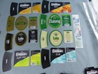 Lot de 25 étiquettes BEER LABEL Bieretiketten LASKO PIVO ZLATOROG BANDIDOS A