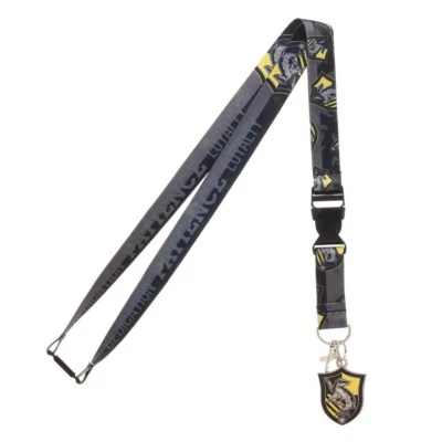 Harry Potter HUFFLEPUFF Detachable Neck Lanyard ID Badge Holder Traits Qualities - Image 1 of 4