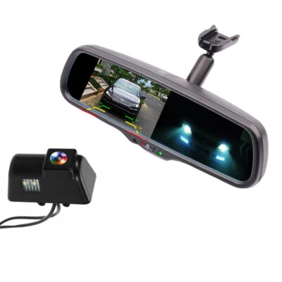 4.3" Car Rear View Mirror Monitor Auto Reversing Backup Camera For Ford Transit - Image 1 of 4