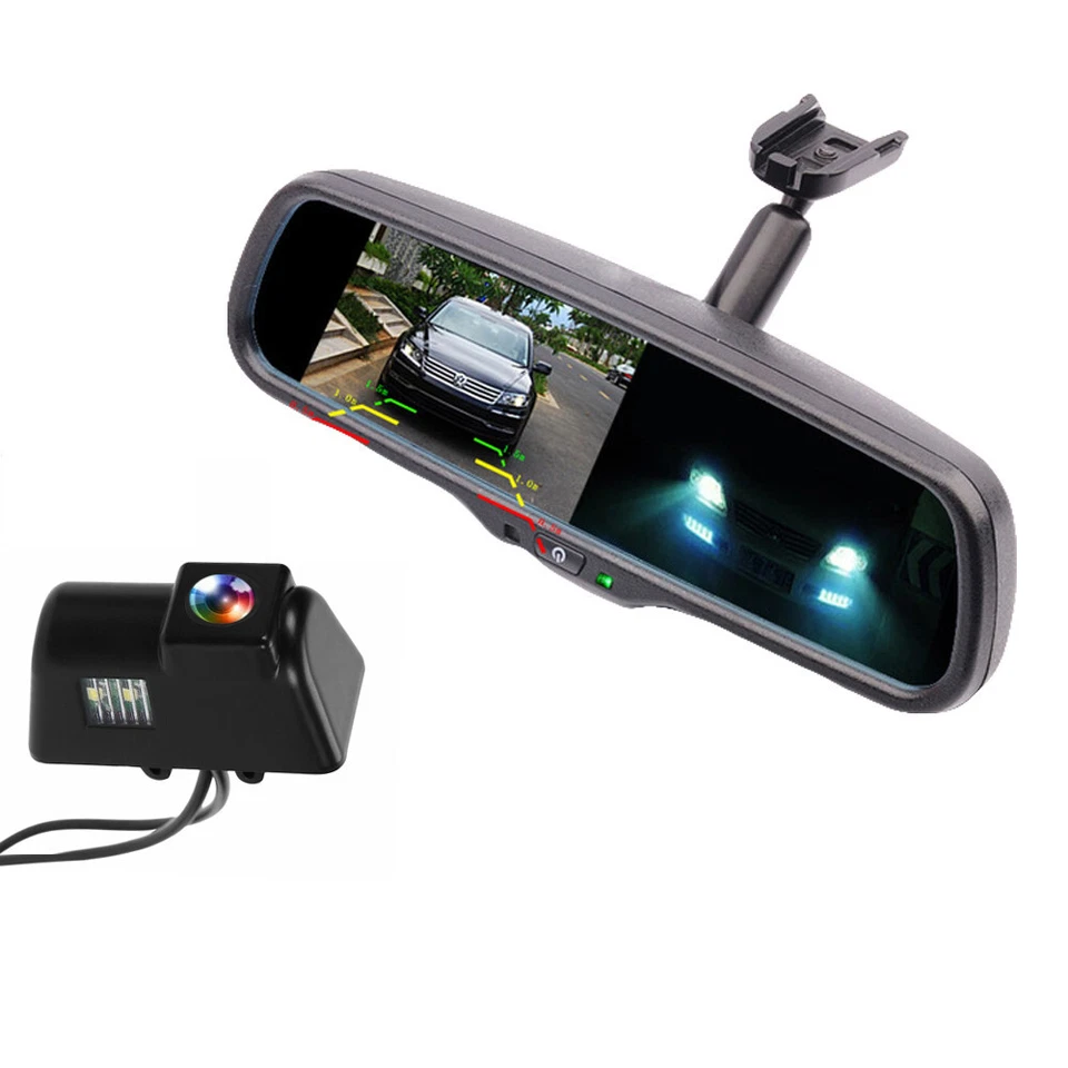 4.3" Car Rear View Mirror Monitor Auto Reversing Backup Camera For Ford Transit - Image 1 of 4