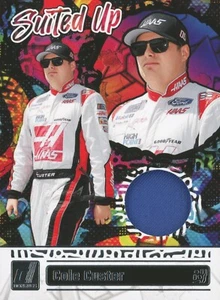PANINI 2024 DONRUSS NASCAR COLE CUSTER #SU-CC SUITED UP SWATCHES RELIC CARD - Picture 1 of 2