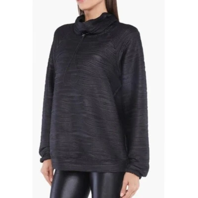 Sudadera con Capucha Koral Textured DJ Probe Negra Talla S Foto 1 de 4