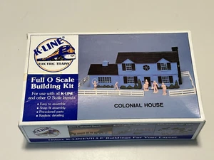 VTG K-LINE No. 4050 O-S Scale COLONIAL 2-Story HOUSE KIT New In Box NOS - Picture 1 of 7