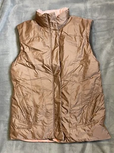 Columbia Convert Women's Vest Sz Small Brown Puffer Full Zip Sleeveless Jacket - Picture 1 of 9
