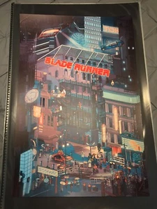 Doug John Miller, Blade Runner, "Tränen im Regen", alternatives Filmplakat - Bild 1 von 20