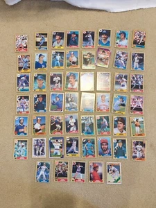 1980s Topps Baseball Card Lot Of 50+ Cards No Dupes - Picture 1 of 12