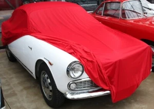 Movendi Vollgarage Car-Cover Indoor Samt Red für Alfa-Romeo Giulietta 1300 - Picture 1 of 2