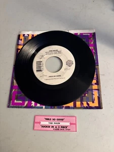 VAN HALEN FEELS SO GOOD / SUCKER IN A 3 PIECE 7" SINGLE 45 RECORD HARD ROCK VG+ - Picture 1 of 2
