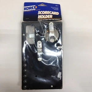 ¡Portatarjetas de mando de golf de colección! ¡Tiene cuadro de mando, camisetas, bolas y cigarrillos! - Imagen 1 de 6