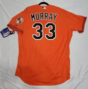 Authentic! Majestic SIZE 50 2XL, BALTIMORE ORIOLES EDDIE MURRAY FLEX BASE Jersey - Picture 1 of 4