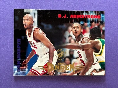 1995-96 Topps Stadium Club Ron Harper/B.J. Armstrong Back Court Tandem #276 (Q) - Image 1 of 2