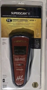 NEUF ZIRCON SuperScan 0,75 pouce profondeur de balayage métal bois goujon détecteur H1 bord central - Photo 1/2