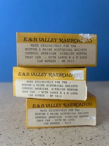 Boston & Maine Historical Society GACX Airslide Hoppers HO E&B Valley 3 kits C-7 - Picture 1 of 6