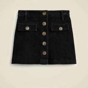 Crewcuts Girls' corduroy button-front mini skirt 5 - Picture 1 of 3