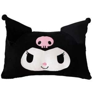 Kawaii Pillow case,Cotton Girl Black Pillow Covers,Cute Pillow,Cute Girl Plus... - Foto 1 di 7
