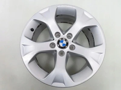 1x Llanta de aluminio 17 pulgadas 7.5" 5x120 34ET plata brillante BMW X1 E84 Rim Wheel - Imagen 1 de 4