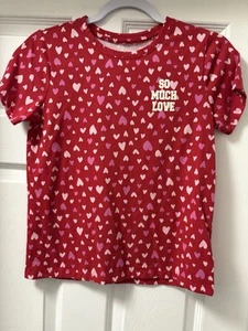 Valentine’s Day Girls T-Shirt, Size 14/16 - Picture 1 of 3