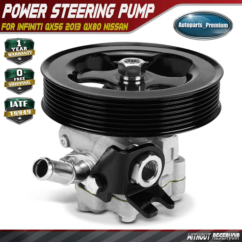 Bomba de dirección asistida para INFINITI QX80 2014-2023 QX56 2013 Nissan Armada 17-21 Foto 1 de 4