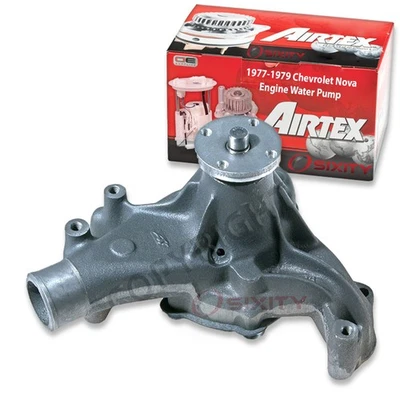 Airtex Engine Water Pump for 1977-1979 Chevrolet Nova 5.0L 5.7L V8 Coolant ir - Image 1 of 4