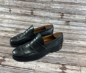 Church's Darwin Cuero Penny Bit Mocasines Zapatos Talla 8 F Reino Unido 9 EE. UU. Color Negro - Imagen 1 de 8