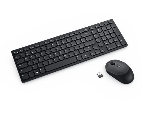DELL KM555 tastiera Mouse incluso Universale RF senza fili  Bluetooth QWERTY Nor - Immagine 1 di 1
