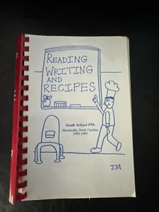South Elementary School PTA Mooresville North Carolina Cookbook 1993-1994 Book - Picture 1 of 24