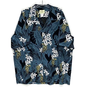 Attitude Clothing Co. Button Shirt Mens 3XL Floral Tropical Vacation Hawaiian  - Picture 1 of 4