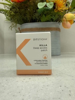 Zitsticka Killa Deep Access Patch & Swab (4 patches & swabs) NIB MFG SEALED - Image 1 of 2