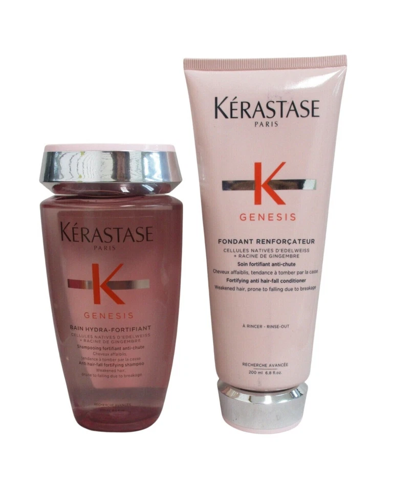 Kerastase Genesis Bain Hydra-Fortifiant shampoo + Fondant Renforcateur 8.5-6.8oz - Image 1 of 1