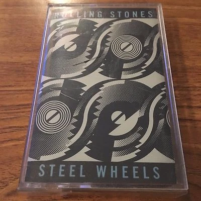 The Rolling Stones "Steel Wheels" (Cassette, Jul-1994, Virgin Records) - Image 1 of 4