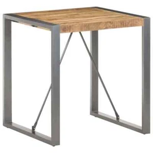 vidaXL Dining Table 70x70x75 cm Solid Wood Mango - Picture 1 of 9