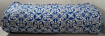 Espreguiçadeira Novaform reversível espuma com memória roll out DUPLA mosaico meia-noite 39x75x2 pol - Imagem 1 de 4