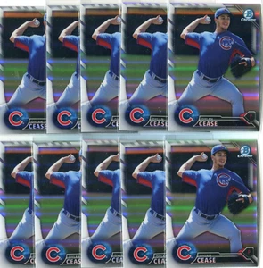 (10) 2016 Bowman Chrome Draft Dylan Cease Refractor Lot #BDC-127 - White Sox!! - Bild 1 von 1