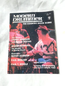 MODERN DRUMMAR MAGAZINE   MAY 1981 THE COUNTRY/ROCK SCENE - Picture 1 of 1