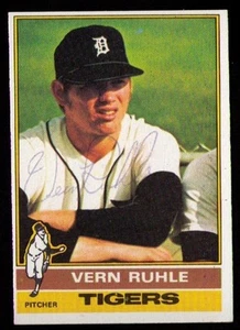 1976 Topps #89 Vern Ruhle Detroit Tigers SIGNED AUTOGRAPHED Vintage Ballpoint - Picture 1 of 2