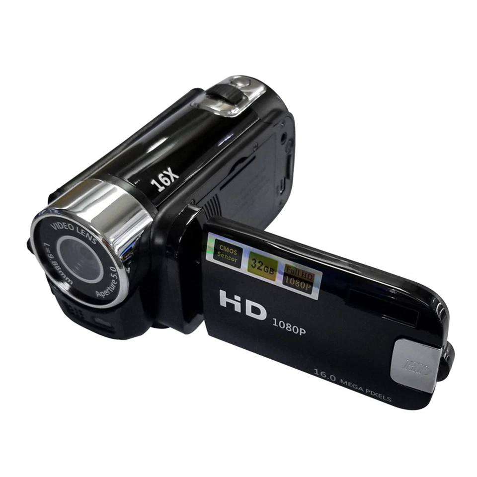 1080P HD Digital Video Camera DV Camcorder 16MP 2.7 Inch LCD Screen 16X Zoom - Image 1 of 4