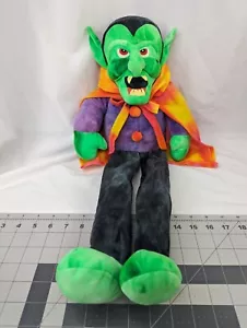 Peluche vampiro Stuffins verde viola 20 pollici peluche giocattolo - Foto 1 di 11