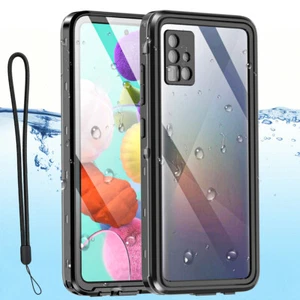 For Samsung Galaxy A51 4G Waterproof Case Shockproof Heavy Duty Underwater Cover - Picture 1 of 9