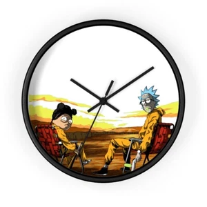 Rick and Morty Breaking Bad Wall Clock - Picture 1 of 19
