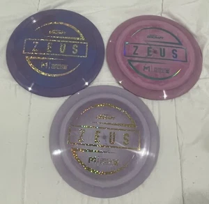 Discraft Disc Golf ESP Zeus 3 Disc Purple Family Value Pack All 173-174g - Picture 1 of 13