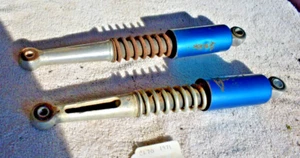 1971 Honda CL70 Scrambler Candy Saphire Blue shocks PAIR OEM - Bild 1 von 12