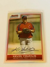 Kevin Youkilis Red Sox 2006 Bowman Chrome Refractor parallel insert PACK FRESH