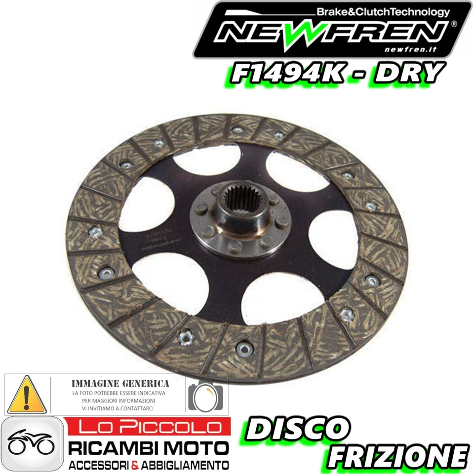 F1494K DISCO FRIZIONE RINFORZATO NEWFREN BMW K 1100 RS 1992 1993 1994 1995 1996 Foto 1 de 1